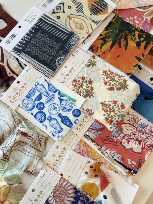 890 Factory print and color development — custom prints and colorways