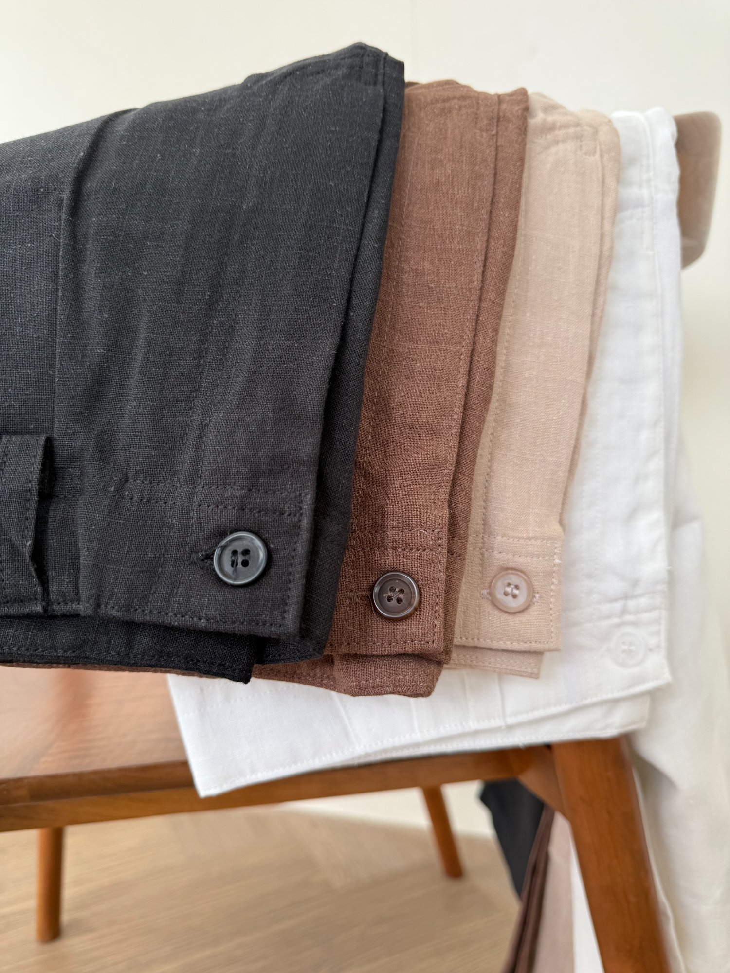 890 Factory linen trousers in multiple colorways