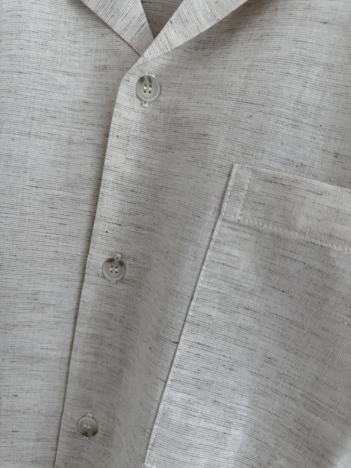 890 Factory lifestyle wear — woven shirt detail made in Thailand
