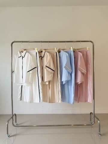 Resort wear piece by 890 Factory — woven fabric ODM manufacturer Thailand